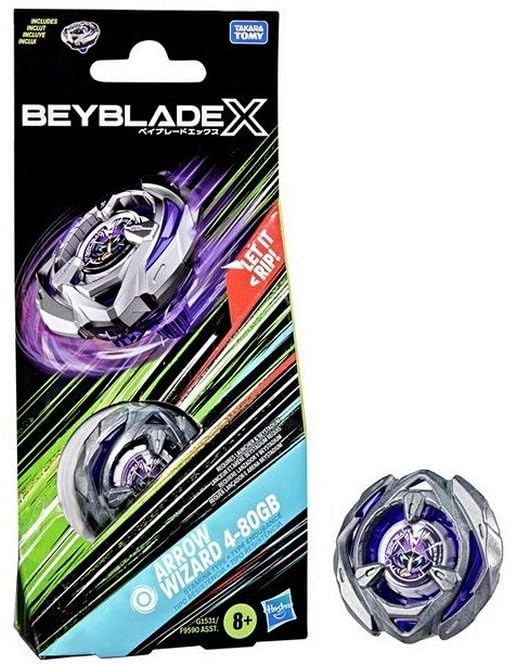 Hasbro Beyblade X Arrow Wizard 4-80GB Booster Pack