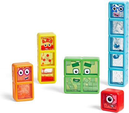 Learning Resources Numberblocks One to Five Sensory Bottles, Toys for 3 Year Old Boys and Girls, Number Games, Toddler Counting Toy, Fidgets for Kids, Sensory Resources - Amazon Exclusive