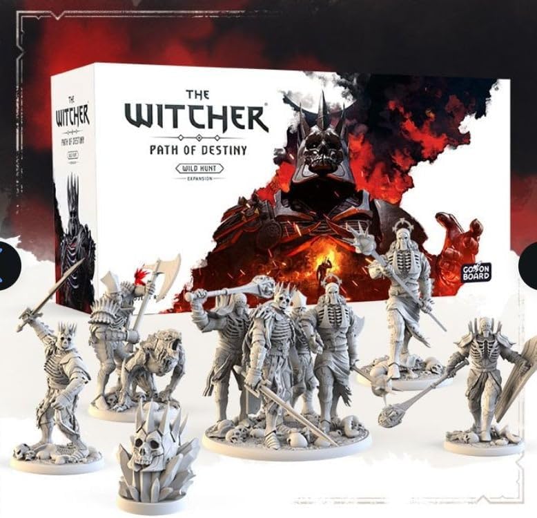 Go On Board | The Witcher Path of Destiny | Wild Hunt Expansion | 1-5 Player Tableau-Building Card Game | Ages 14+ Game in English