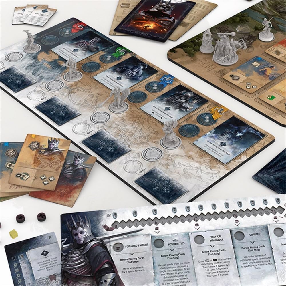 Go On Board | The Witcher Path of Destiny | Wild Hunt Expansion | 1-5 Player Tableau-Building Card Game | Ages 14+ Game in English