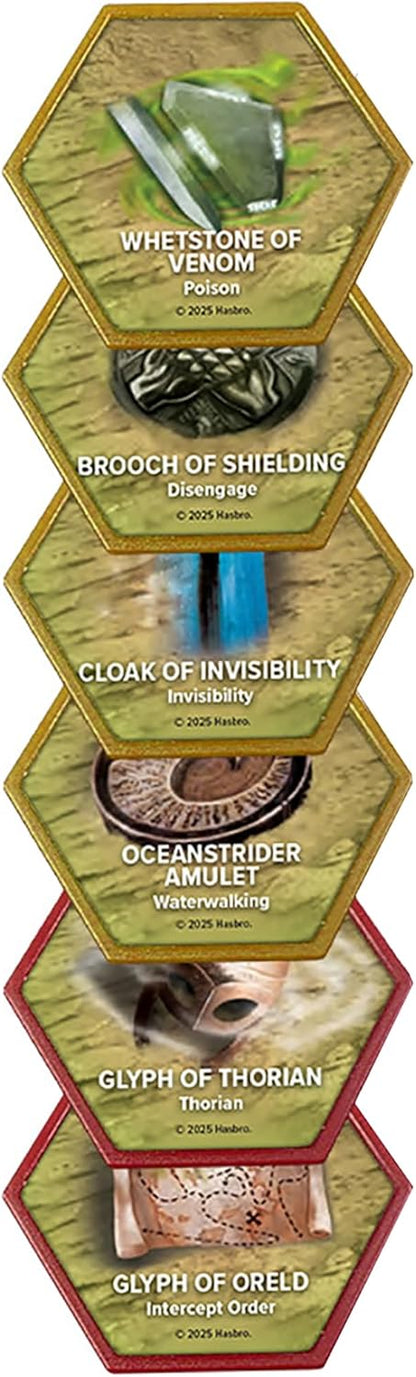 Renegade Games : Heroscape : Glyph Pack – Expansion, 33 nouveaux glyphes, accessoire de jeu de miniatures, complément de table, exploitez les pouvoirs magiques de Valhalla