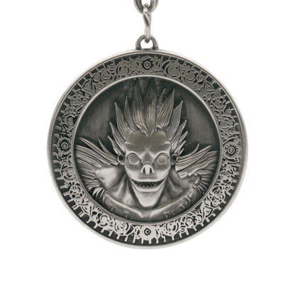 ABYSTYLE - DEATH NOTE 3D Medal Key Ring, silver, Dimensions : H. 4,4 cm x L. 4,5 cm