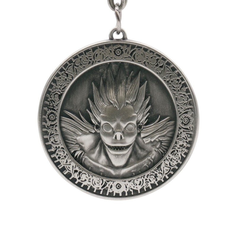 ABYSTYLE - DEATH NOTE 3D Medal Key Ring, silver, Dimensions : H. 4,4 cm x L. 4,5 cm