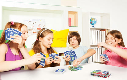 Waddingtons Number 1 World Football Stars WHOT! Card Game contains 53 playable cards including Harry Kane Erling Haaland and Mary Earps travel game, great gift and toy for Boys and Girls Aged 5 plus
