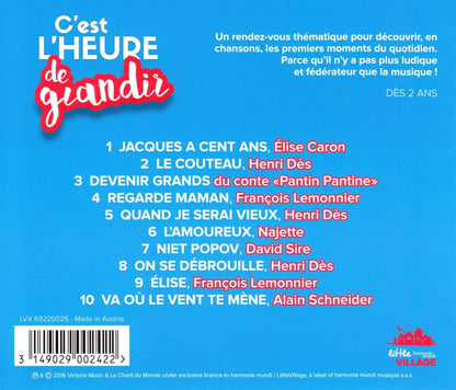 Cest Lheure De Grandir