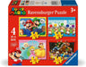 Ravensburger - Puzzles Super Mario 4 Pack | Puzzle Bambini 3 Anni In Su | Regalo Bimba 3 Anni In Su 72 Pezzi | Puzzle Bambini 19 X 14 Cm | Puzzles Ravensburger