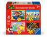 Ravensburger - Puzzles Super Mario 4 Pack | Puzzle Bambini 3 Anni In Su | Regalo Bimba 3 Anni In Su 72 Pezzi | Puzzle Bambini 19 X 14 Cm | Puzzles Ravensburger
