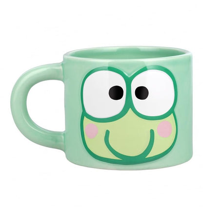Keroppi Green Mug, Officially Licensed Sanrio Hello Kitty & Friends 400ml Large Ceramic Coffee Cup for Tea & Hot Chocolate, Kawaii Gift for Girls, Women, Teenagers| Paladone