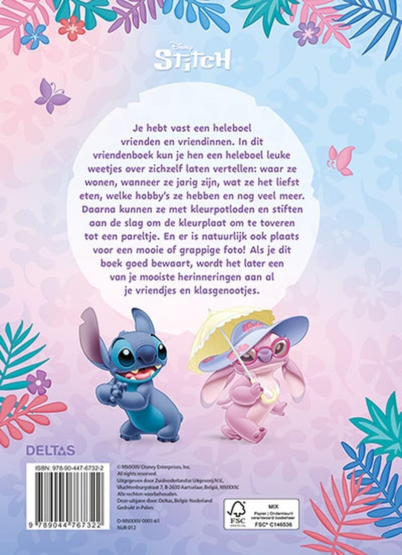 Disney vriendenboek Stitch