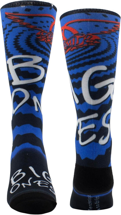 Perri's Leathers Aerosmith Big Ones DYE SUB, 001, O Socks, Black, 28 EU