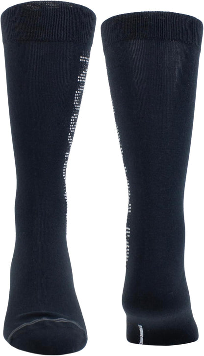 Perri's Leathers Michael Jackson Crystal PANE Crew, 903, O, Mens Socks, Black, 43