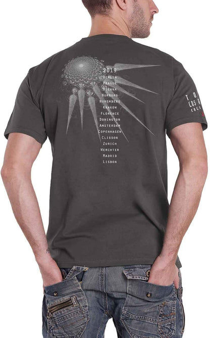 Official T Shirt Metal Rock Tool Fear Inoculum 'Spectre Spike' Grey M