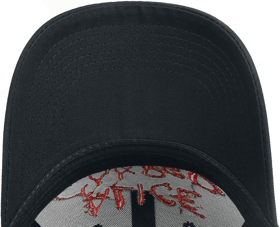 Band Monkey Alice Cooper Unisex Baseball Cap Dripping Logo Black