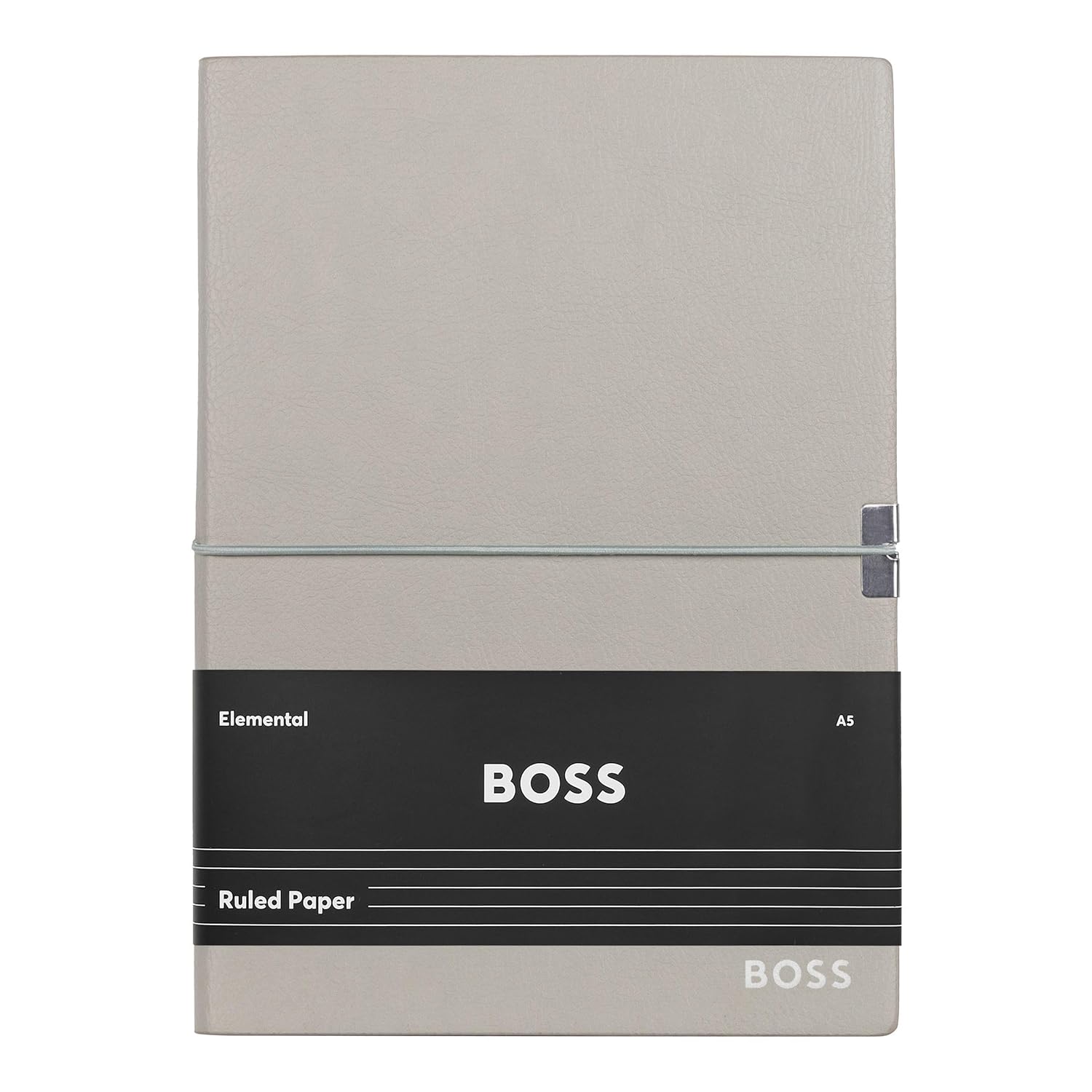 Hugo Boss A5 Elegance Storyline Grey Ruled Notebook