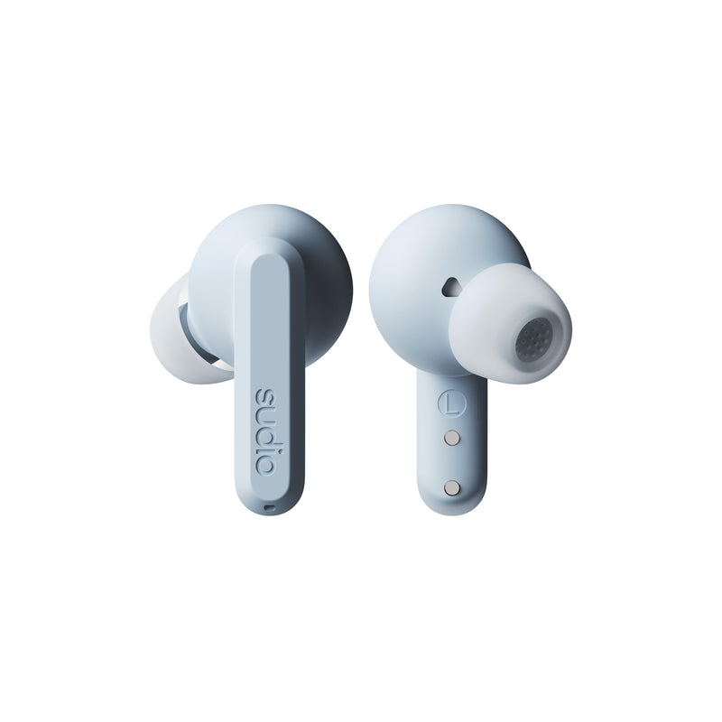Sudio A3Pro Steel Blue - The All-Day Noise Cancelling Earbuds Balanced Listening Experience, Microphones, Multi-Point Bluetooth Connection, Bluetooth 5.4, IPX4