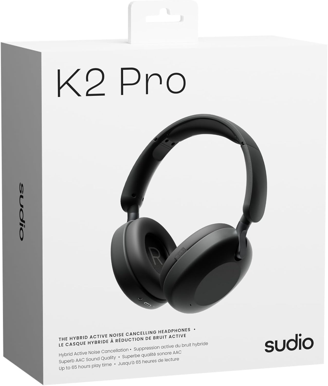 Sudio CASQUE ARCEAU BLUETOOTH ANC PREMIUM K2PRO NOIR
