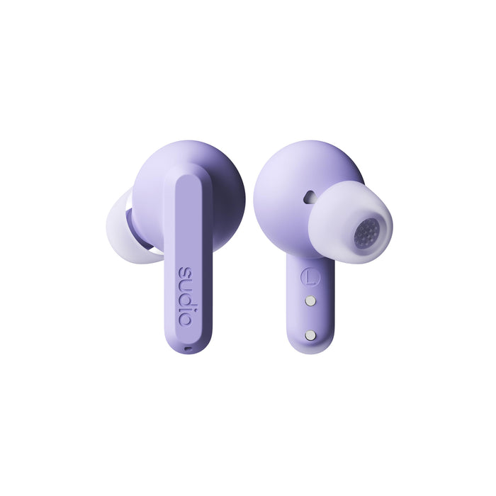 Sudio A3Pro Purple Fog - The All-Day Noise Cancelling Earbuds Balanced Listening Experience, Microphones, Multi-Point Bluetooth Connection, Bluetooth 5.4, IPX4