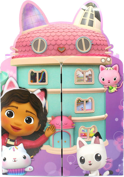 Joytoy Gabby's Dollhouse Advent Calendar with Jewellery and Hair Accessories - 28 x 7 x 40 cm