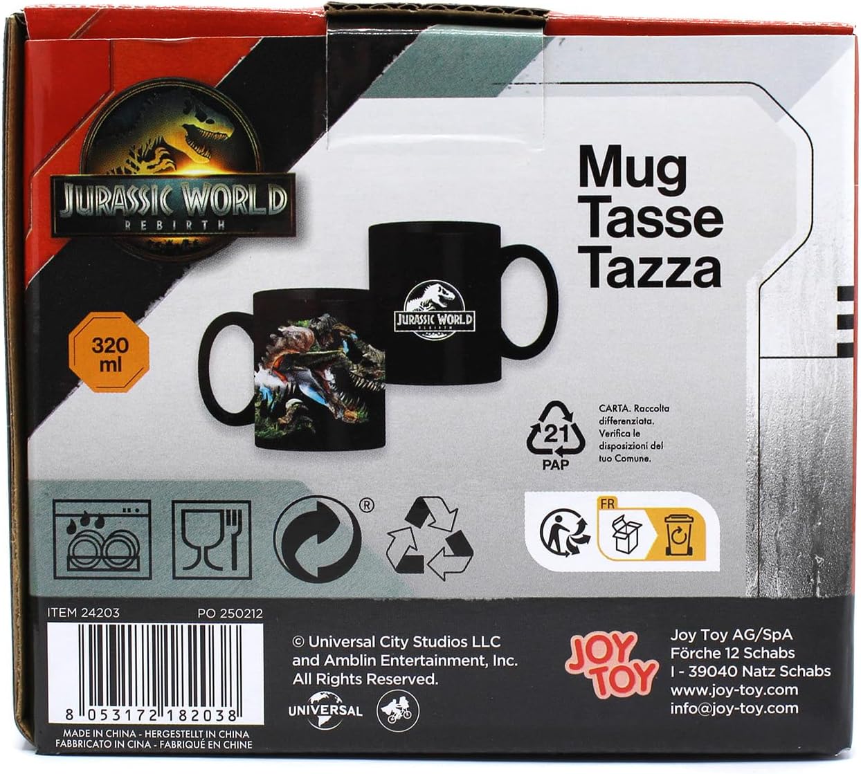 Jurassic World Mug Rebirth