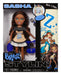 Bratz Stylin' Sasha - - Muñeca de Moda con Camiseta Personalizable Que Puedes Usar, Incluye Accesorios, Lindos Juguetes para Niñas