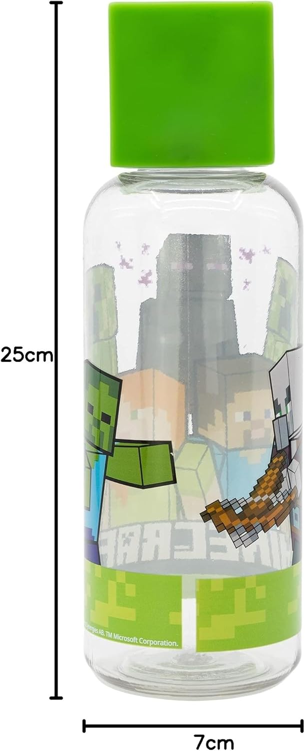 Stor 3D FIGURINE BOTTLE 560 ML FOR KIDS | MINECRAFT