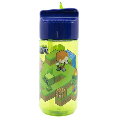Stor ECOZEN HIDRO WASSERFLASCHE FÜR KINDER 430ML | MINECRAFT