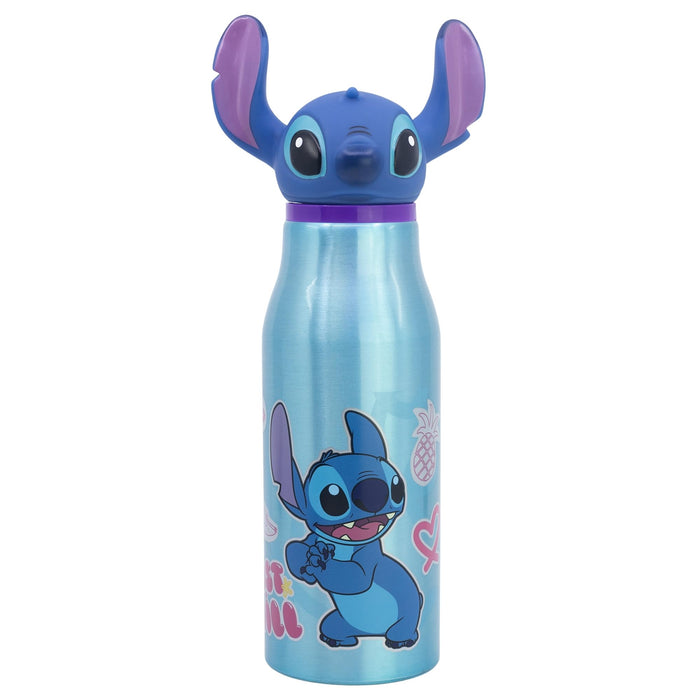 Stor: Stitch - 3D Figurine Aluminium Bottle (690Ml)  (75052)