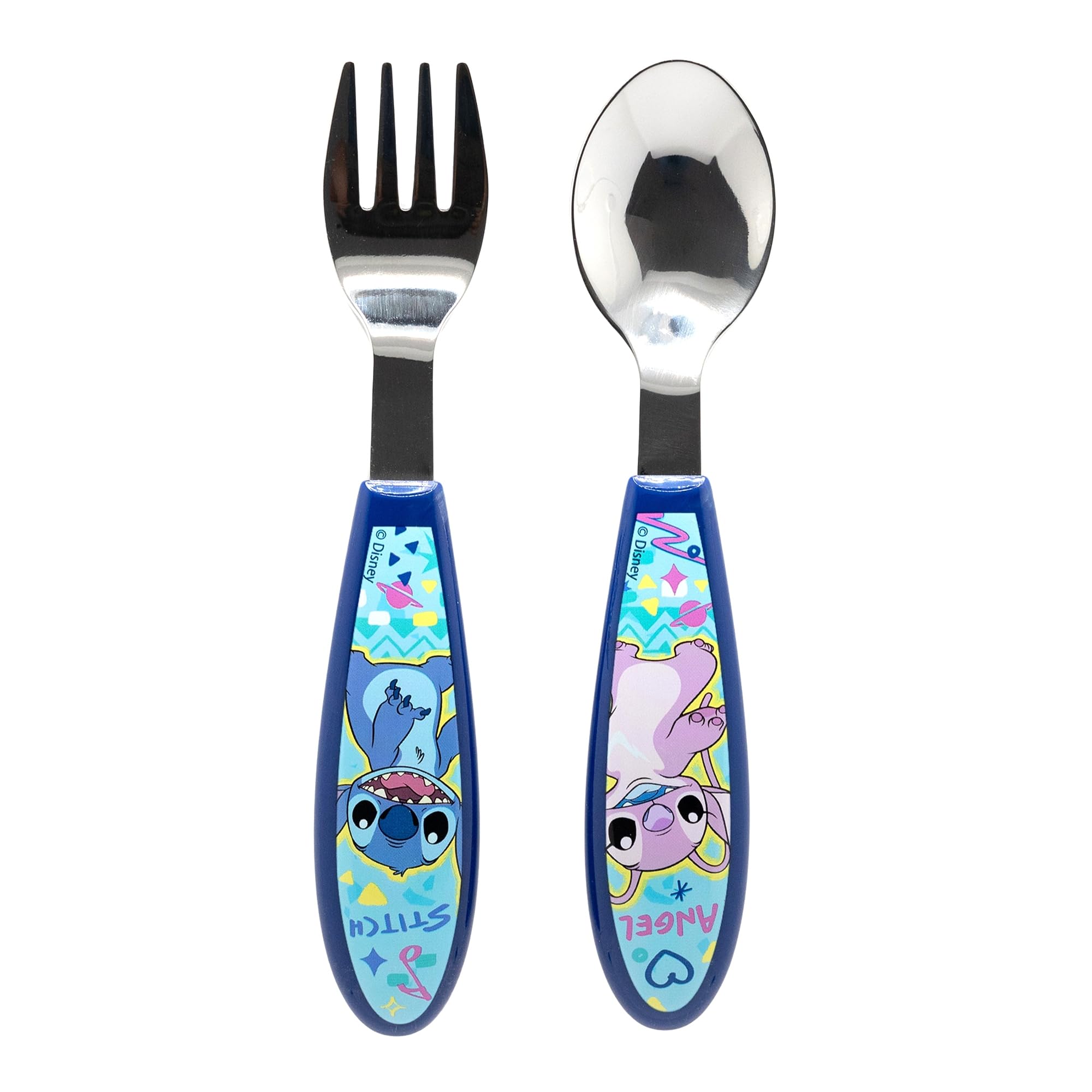 Stitch - Cutlery Set Stitch & Angel