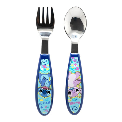 Stitch - Cutlery Set Stitch & Angel
