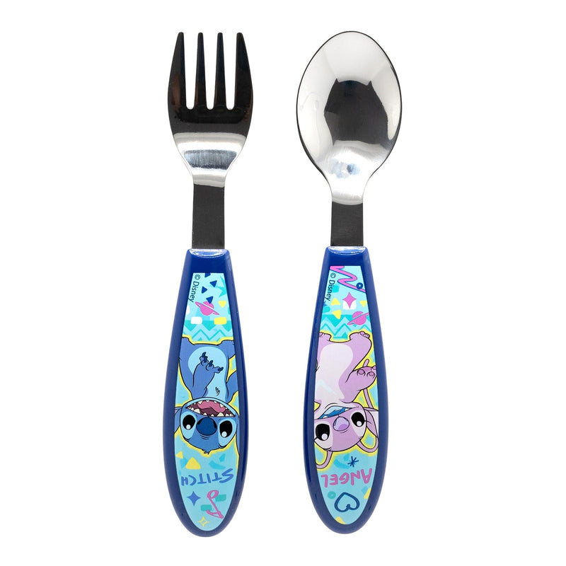 Stitch - Cutlery Set Stitch & Angel