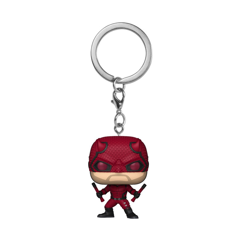 Funko Pop! Keychain: Daredevil Born Again - Daredevil - Novelty Keyring - Collectable Mini Figure - Stocking Filler - Gift Idea - Official Merchandise - TV Fans - Backpack Decor