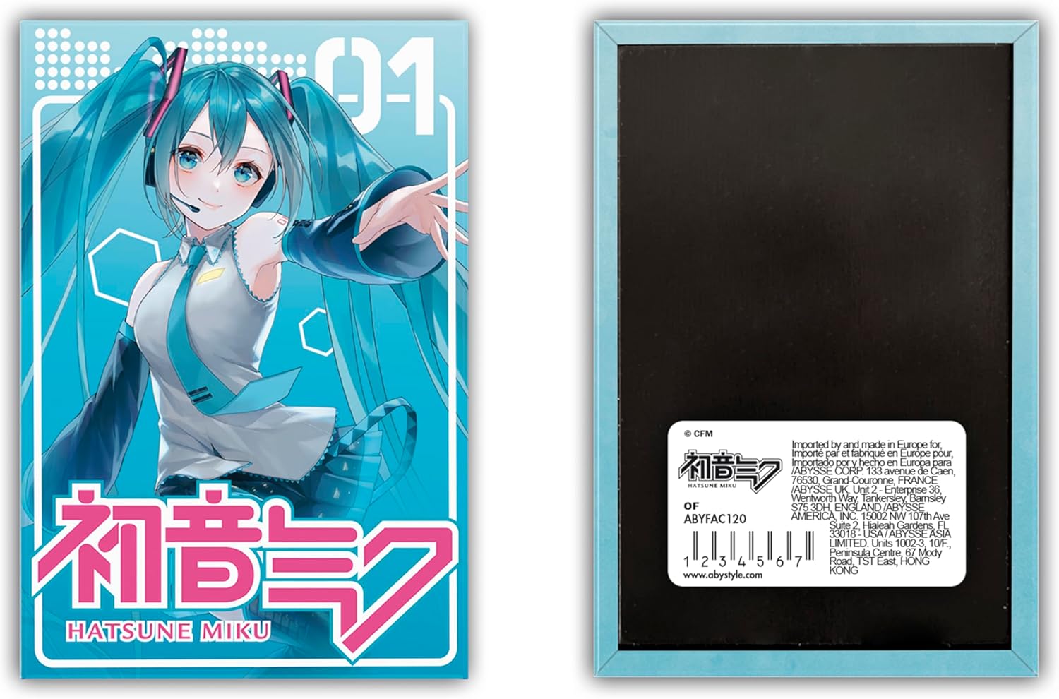 ABYstyle - Hatsune Miku Magnet Standard Wink