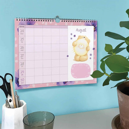 Carousel Worldwide, Forever Friends 2026 A4 Wall Calendar Planner