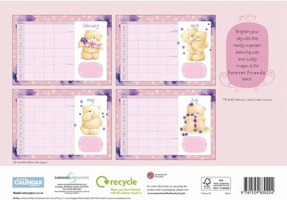 Carousel Worldwide, Forever Friends 2026 A4 Wall Calendar Planner