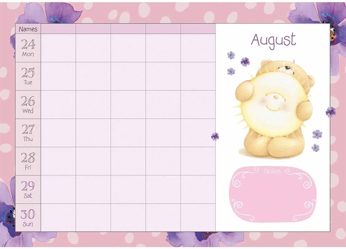 Carousel Worldwide, Forever Friends 2026 A4 Wall Calendar Planner