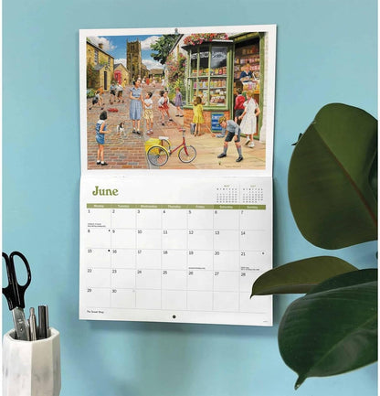 Carousel Worldwide, Golden Days Trevor Mitchell 2026 A4 Wall Calendar