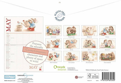 Carousel Worldwide, Country Companions 2026 A4 Wall Calendar Planner