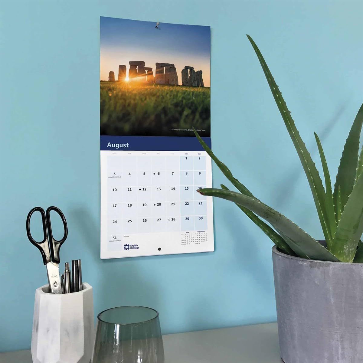 Carousel worldwide, English Heritage Stonehenge 2026 Mini Wall Calendar
