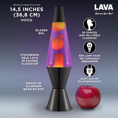 Lavazza - Lamp - Orange/Purple - 37 Cm