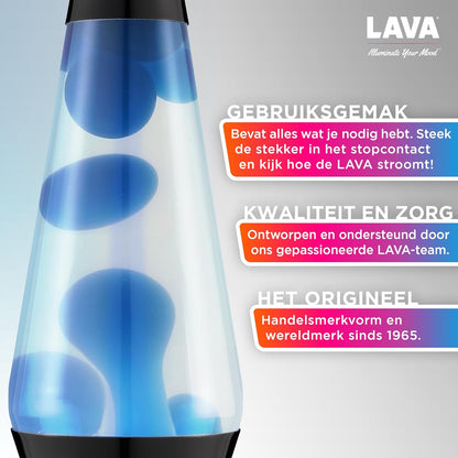 Lavazza - Lamp Neon - Blue/Clear - 37Cm