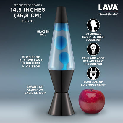 Lavazza - Lamp Neon - Blue/Clear - 37Cm