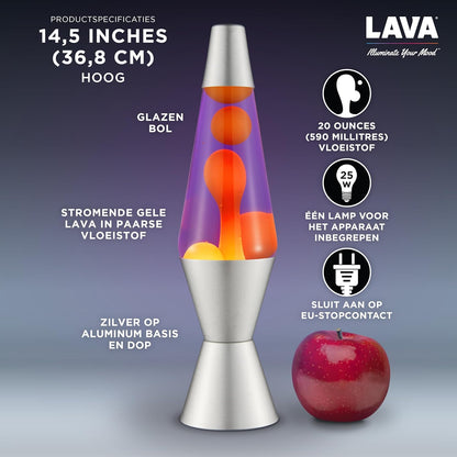 Lavazza - Lamp Classic - Orange/Purple - 37 Cm