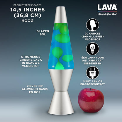 Lavazza - Lamp Classic - Green/Blue - 37 Cm
