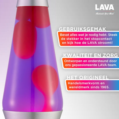 Lavazza - Lamp Classic - Pink/Purple - 37Cm
