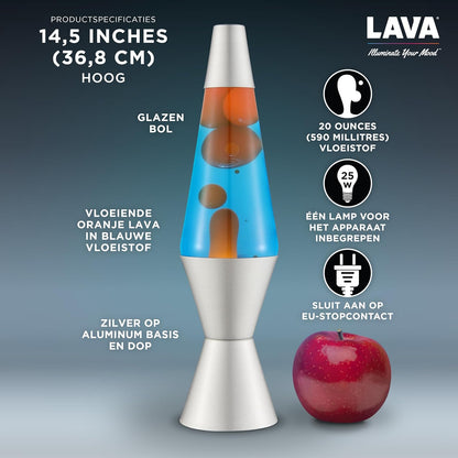 Lavazza - Lamp Classic - Orange/Blue - 37 Cm