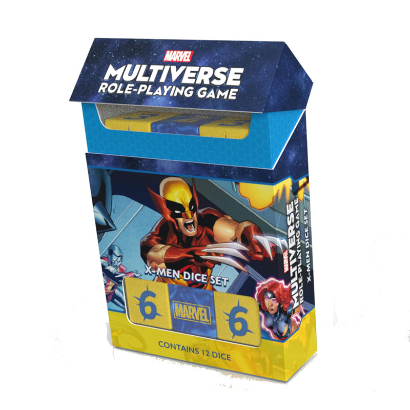 CMON | Marvel Multiverse Age 14+: X-Men Dice Set | Role-Playing Game Accessory | Ages 14+ | 4 Players