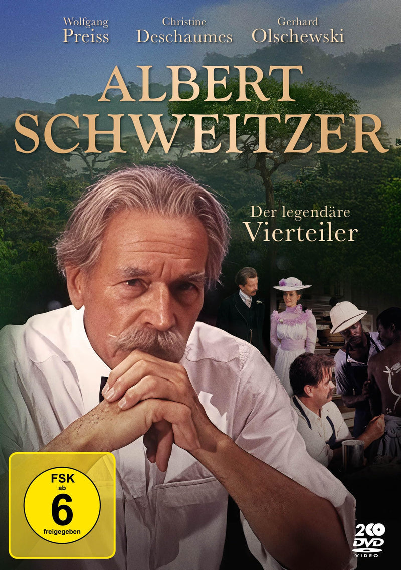BRAUN, MICHAEL - ALBERT SCHWEITZER - DER LEGENDARE ARD-VIERTEILER