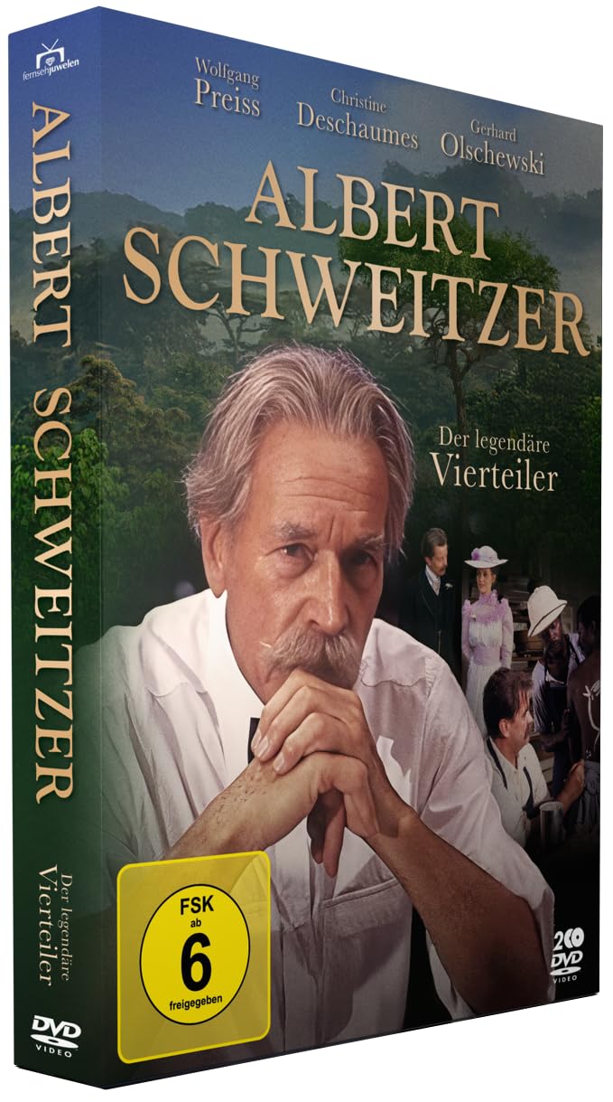 BRAUN, MICHAEL - ALBERT SCHWEITZER - DER LEGENDARE ARD-VIERTEILER