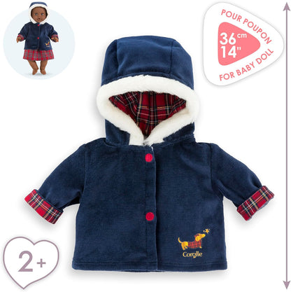 Corolle - Jas, Corolle op feestjes, kleding, voor poppen 36 cm, vanaf 2 jaar, 9000141770