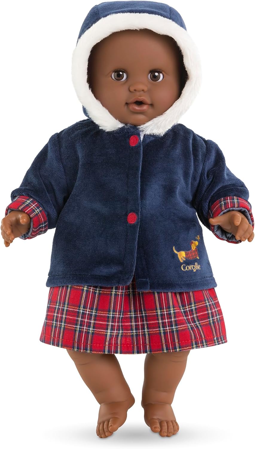 Corolle - Jas, Corolle op feestjes, kleding, voor poppen 36 cm, vanaf 2 jaar, 9000141770